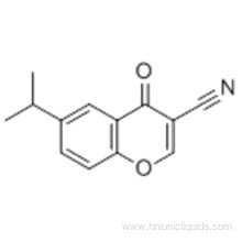 4H-1-Benzopyran-3-carbonitrile,6-(1-methylethyl)-4-oxo- CAS 50743-32-3